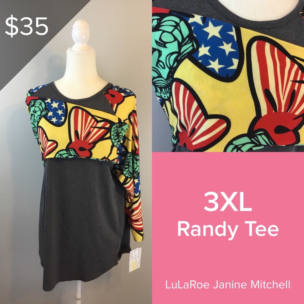 3XL Americana LuLaRoe Randy